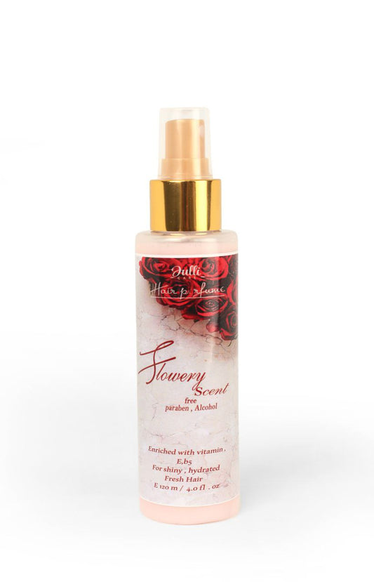 Hair mist flowery scent